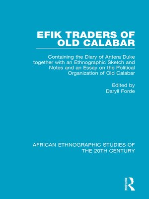 cover image of Efik Traders of Old Calabar